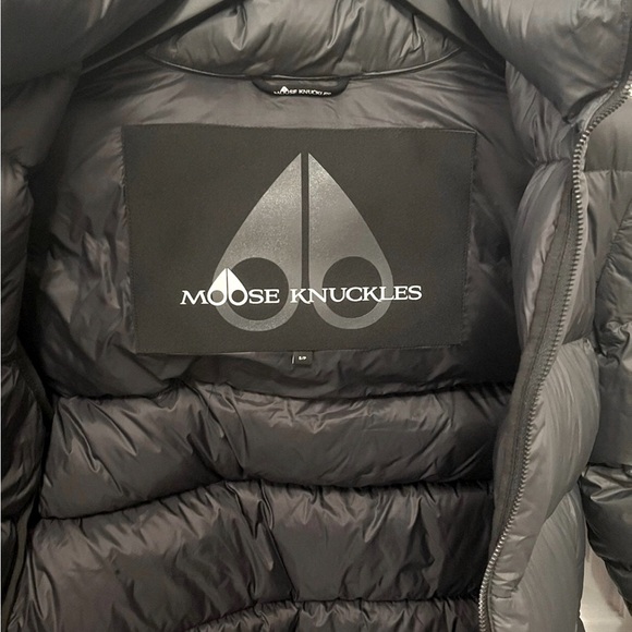 💚🖤 Moose Knuckles Govan puffer jacket- Small (4/6) - Picture 14 of 16